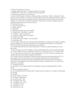 //////////////////////////otros///////////////////
1. DJMM = Baneador de PJ = Programa hecho por wansoft
2. GMMAKER = Hacer G