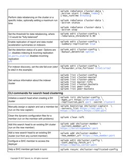 Splunk CLI Useful Commands Cheatsheet | PDF | Command Line Interface ...