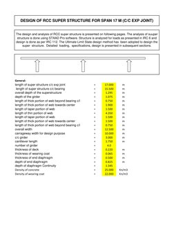 Single Span Rcdg RCC Girder Bridge Design Analysis | PDF | Bending | Beam (Structure)