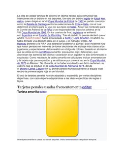(https://commons.wikimedia.org/wiki/File:Yellow_card.svg)La idea de utilizar tarjetas de colores en idioma neutral para comu