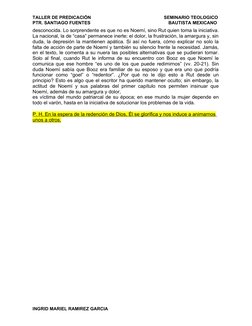 Bosquejo De Rut Bosquejo Ruth | PDF | Noemí (figura bíblica) | Libro de rut