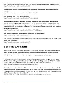 Page 6 | Wikileaks: #PodestaEmails
Hillary campaign desperate to generate fake “USA!” chants, calls Trump supporters “angry w