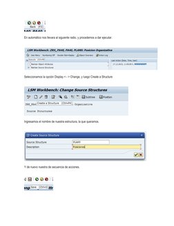 En automático nos llevara al siguiente radio, y procedemos a dar ejecutar.
Seleccionamos la opción Display < - > Change, y lu