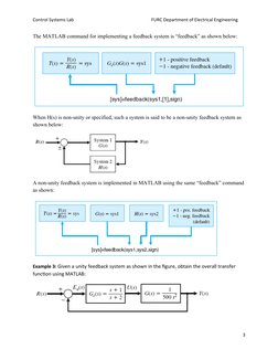 MATLAB Block Diagram Reduction Lab | PDF | Control Theory | Matlab