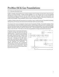 Promax Training | PDF | Distillation | Chemical Process Engineering