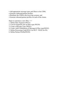 Inbound and Outbound Idoc Configuration Steps | PDF | Electronic Data ...