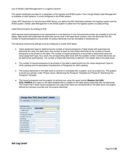 SAP EHS GLM Configuration Guide | PDF | Packaging And Labeling ...