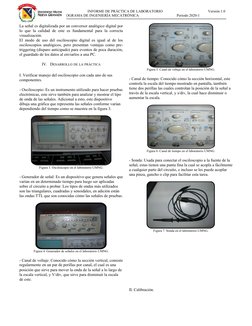INFORME DE PRÁCTICA DE LABORATORIO                                                 Versión 1.0
                  PROGRAMA DE