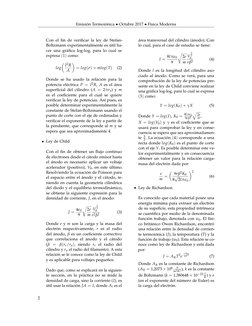 Emisión Termoiónica • Octubre 2017 • Física Moderna
Con el ﬁn de veriﬁcar la ley de Stefan-
Boltzmann experimentalmente es út
