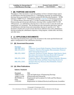 Harness Drawing Rev Examples Interpreting L-3 Cable and Harness Drawings PDF | PDF | Electrical ...