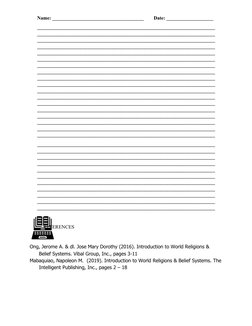 Name: _____________________________________        Date: ___________________
________________________________________________