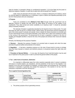 class for taxation or exemption infringe no constitutional exemptionix, (2) As the State has the power to
determine subjects