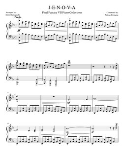 Jenova - FFVII Piano Collection | PDF | Video Game Franchises