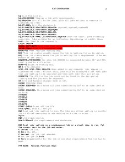 CA7 Command Reference Guide | PDF | Office Equipment | Computing