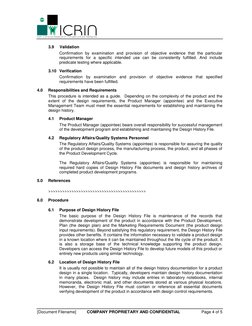 [Document Filename] 
COMPANY PROPRIETARY AND CONFIDENTIAL 
Page 4 of 5 
3.9 
Validation 
Confirmation by examination an