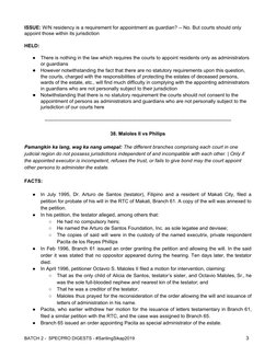 ISSUE:​ W/N residency is a requirement for appointment as guardian? -- No. But courts should only 
appoint those within its