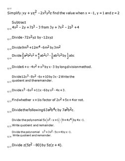 Class 8 Factorisation Worksheet | PDF | Factorization | Algebra
