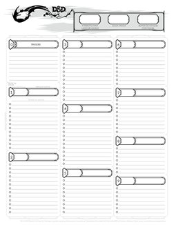 MAGIAS CONHECIDAS
NOME DA MAGIA
1
0
2
3
6
7
8
9
4
5
ATRIBUTO PARA 
LANÇAR MAGIAS
CD DA MAGIA
BONUS DE ATAQUE 
COM MAGIA
TRUQU