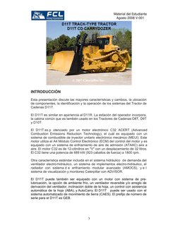 3 
Material del Estudiante 
Agosto 2008 V-001
 
INTRODUCCIÓN  
Esta presentación discute las mayores características y camb