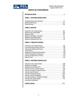 4 
Material del Estudiante 
Agosto 2008 V-001
INDICE DE CONTENIDOS