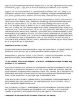 porque cuando foldeamos perdemos botes, no pensamos en ello como algo rentable. Pero, cuando 
consideras esta jugada a largo