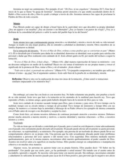 Jeremías no negó sus sentimientos. Por ejemplo, él oró “Oh Dios, tú me engañaste” (Jeremías 20:7). Este fue el 
inicio de lo
