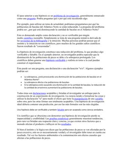 El paso anterior a una hipótesis es un problema de investigación (https://explorable.com/es/definicion-de-un-problema-de-inve