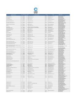 NOMBRE RAZON/SOCIAL
TIPO ID IDENTIFICACIÓN MATRÍCULA
DIRECCIÓN COMERCIAL
TELÉFONO
EMAIL
NOMBRE PERSONA
A	  F	  REFRIGERACIO