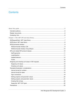Infor Mongoose IDO Development Guide MG - 10.x - IDODevelopment | PDF ...