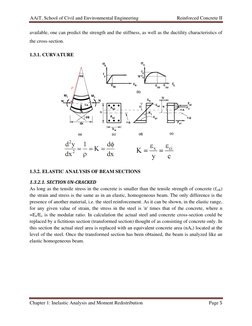 AAiT, School of Civil and Environmental Engineering                               Reinforced Concrete II 
 
Chapter 1: Inelas