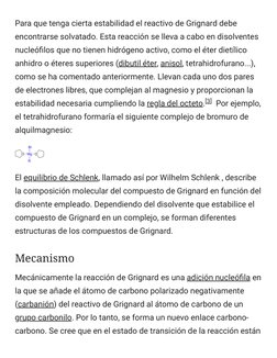 (https://es.m.wikipedia.org/wiki/Archivo:Grignard_Verbindung_L%C3%B6sungsmittel2.svg)Para que tenga cierta estabilidad el re