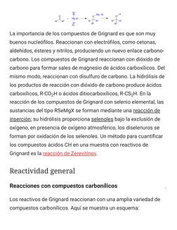 (https://es.m.wikipedia.org/wiki/Archivo:Grignard_Reaktion_%C3%9Cbersicht2.svg)La importancia de los compuestos de Grignard