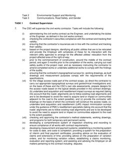 Terms of Reference for Construction Supervision | PDF | Road | Civil ...