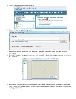 5.
Entonces, debemos crear un nuevo proyecto.
6.
Elegimos el lugar para guardar el proyecto.
7.
Hacer clic en Siguiente una v