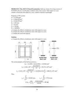 Design of Steel Compression Members | PDF | Buckling | Strength Of ...