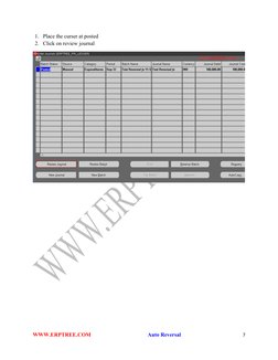 Auto Reversal Journal Guide | PDF | Ledger | Financial Services