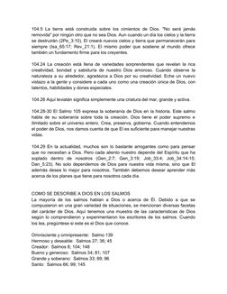 104.5 La tierra está construida sobre los cimientos de Dios. "No será jamás
removida" por ningún otro que no sea Dios. Aun cu
