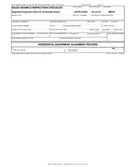 Saudi Aramco: Company General Use
SAUDI ARAMCO ID/PIEU-24-July-2018 - REV.2018.06.00 (Standards Cutoff - June 30,2018)
Rev.20