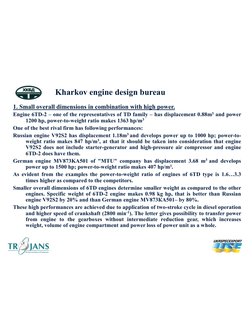 TD Family Diesel Engines for Armored Vehicles | PDF | Engines | Diesel ...