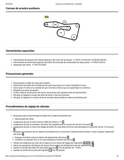 16/5/2020
Cadena de la distribución | Autodata
https://workshop.autodata-group.com/w1/camshaft-drive-system/HYU36425/0
2/3
Co