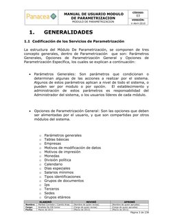 MANUAL DE USUARIO MODULO 
DE PARAMETRIZACION 
MODULO DE PARAMETRIZACION 
CÓDIGO: 
03 
VERSIÓN: 
V Abril-2010 
 
 
ELABORÓ