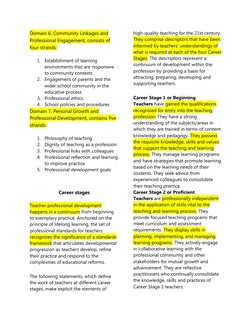 PPST Domains and Strands Overview | PDF | Teachers | Educational Assessment