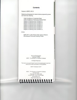Ssp3 Visual Guide SSPC-VIS 3-Guide and Reference Photographs For Steel Surfaces Prepared ...