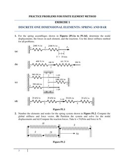 Finite Element Method Practice Problems | PDF | Heat Transfer | Truss