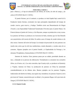 UNIVERSIDAD NACIONAL MICAELA BASTIDAS DE APURÍMAC
ESCUELA ACADÉMICO PROFESIONAL DE INGENIERÍA AGROINDUSTRIAL
INDUSTRIA CÁRNIC