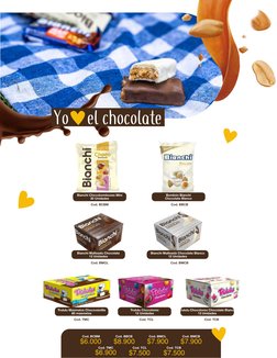 Yo
el chocolate
$6.000
$8.900
Cod. BCBM
Cod. BBCB
Cod. BMCL
Cod. TMC
Cod. TCL
Cod. TCB
Cod. BMCB
$7.900
$7.900
$6.900
$7.500