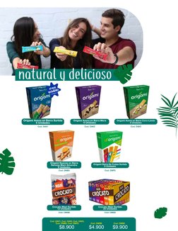 natural y delicioso
Origami Avena en Barra Surtida
6 Unidades
Origami Avena en Barra Mora
6 Unidades
Origami Nueces en Barra