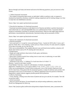 Browse through your books and internet and answer the following questions. post your answers in this 
Forum.
1.  Define Funct