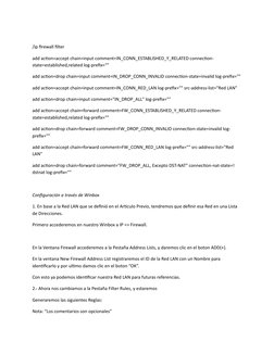/ip firewall filter
add action=accept chain=input comment=IN_CONN_ESTABLISHED_Y_RELATED connection-
state=established,related