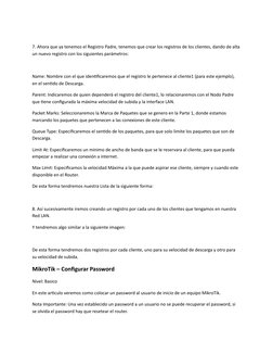 7. Ahora que ya tenemos el Registro Padre, tenemos que crear los registros de los clientes, dando de alta
un nuevo registro c